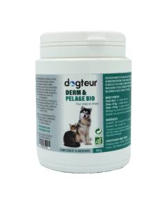 Dogteur Derm & Pelage Bio per cane e gatto 100 g