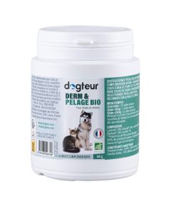 Dogteur Derm & Pelage Bio Cane e Gatto 100 g