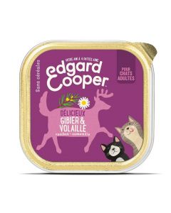 Edgard & Cooper Deliziosi Selvaggina & Pollame Gatto adulto 19x85 g