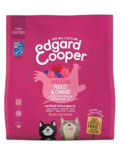 Edgard & Cooper Fabuleux Poulet & Canard croquettes sans céréales pour chaton 1,75 kg- La Compagnie des Animaux