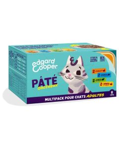 Edgard & Cooper Multipack Paté Gatto 8 x 85 g