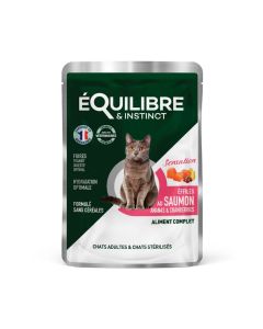 Équilibre & Instinct Effilés gatto sterilizzato salmone 12 x 85 g