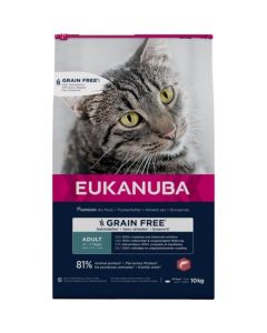 Eukanuba senza cereali salmone gatto 10 kg