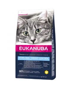 Eukanuba Sterilised/Weight Control per Gatto Adulto 10 kg