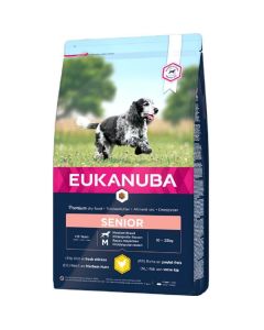 Eukanuba Caring Senior Medium Breed per Cane 15 kg