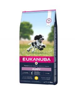Eukanuba Puppy Medium Breed con Pollo 15 kg