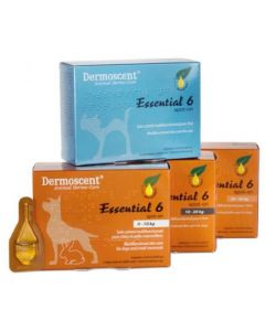 Dermoscent Essential 6 Chien et petits mammifères de 0 à 10 kg - 4 pipettes