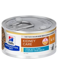 Hill's Prescription Diet Feline K/D Kidney Spezzatino Tonno  24 x 82 g