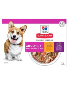 Hill's Science Plan Healthy Cuisine Canine Adult Mini 12 x 80 g