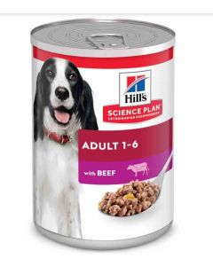 Hill's Science Plan Canine Adult Manzo 12 x 370 g
