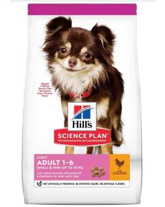 Hill's Science Plan Canine Adult Light Small & Mini al pollo 6 kg