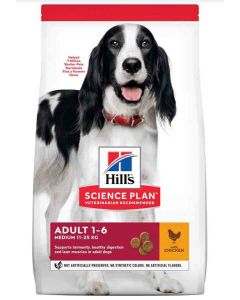 Hill's Science Plan Canine Adult Medium al pollo 14 kg