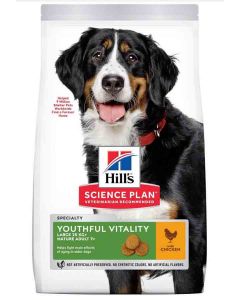 Hill's Science Plan Canine Mature Adult 6+ Senior Vitality Large Breed Pollo 14 kg