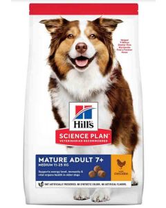 Hill's Science Plan Canine Mature Adult 7+ Medium al pollo 14 kg