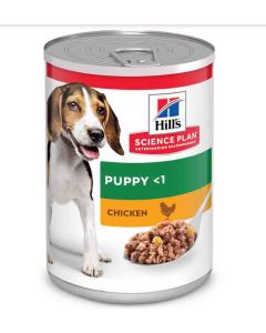 Hill's Science Plan Canine Puppy al pollo 12 x 370 g