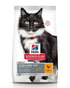 Hill's Science Plan Feline Mature Adult 7+ Sterilised Cat Pollo 3 kg