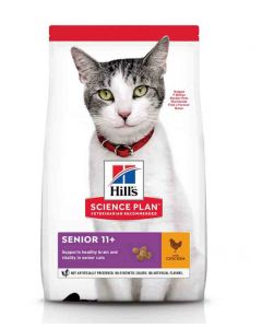 Hill's Science Plan Feline Senior 11+ al pollo 3 kg
