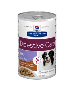Hill's Prescription Diet Canine I/D AB+ Low Fat spezzatino con pollo e verdure 12 x 354 g