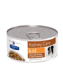 Hill's Prescription Diet Canine K/D spezzatino al pollo e verdure 24 x 156 g