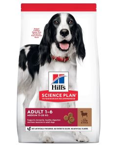 Hill's Science Plan Canine Adult Medium Agnello & Riso 18 kg