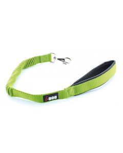 I-DOG Guinzaglio Confort Elastico Verde/Grigio 60 cm