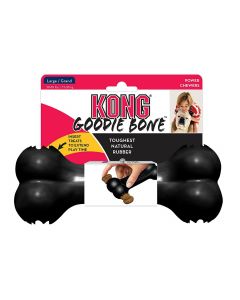 Kong Extreme Goodie Bone noir - La Compagnie des Animaux