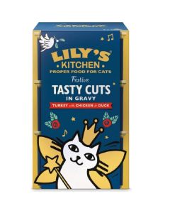 Lily's kitchen Trio Festoso Tasty Cuts Gatto 3 x 85 g