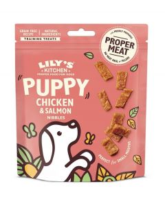 Lily's Kitchen Puppy Nibbles Snack Pollo e Salmone per Cuccioli 70 g 