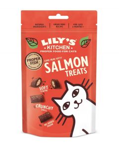 Lily's Kitchen Snack al Salmone senza Cereali per Gatti 60 g 