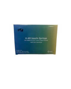 MSD Siringa Insulina U-40 1 ml 29G 1/2" (Scatola da 100)