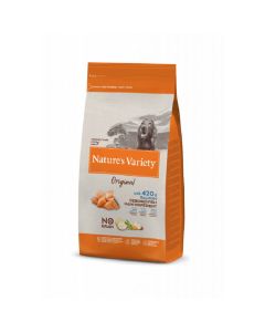 Nature's Variety Crocchette Original No grain Cane Adult Medium/Maxi salmone 10 kg