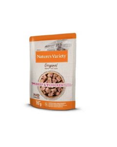 Nature's Variety Paté Original Cat No grain Manzo e Pollo 70 g