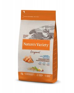 Nature's Variety  Crocchette Original Cat Sterilized salmone 3 kg