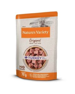 Nature's Variety Paté Original Cat No grain Tacchino 70 g