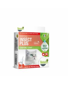 Naturlys Pipette Insect Plus Bio gattini e gatti x 3
