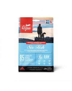 Orijen 6 Fish Dog Croquettes Chien 11,4 kg - La Compagnie des ANimaux