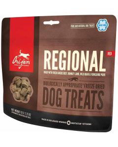 Orijen Regional Red Dog Treats chien 42,5 g - La Compagnie des Animaux