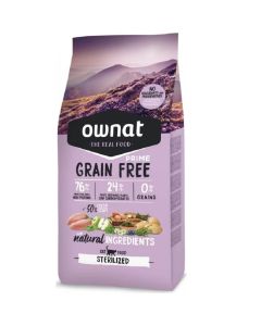 Ownat Grain Free Prime  Per Gatto Sterilizzato 3 kg