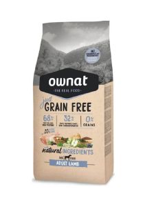 Ownat Grain Free Just Agnello Cane 3 kg