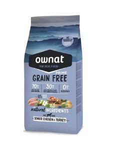 OOwnat Cane Senior Grain Free Prime Pollo & Tacchino 3 kg
