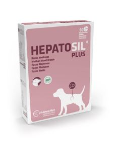 Pharmadiet Hepatosil Plus Cane di taglia media 30 cps