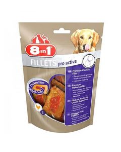 8in1 Fillets Pro Active per cane 80 g