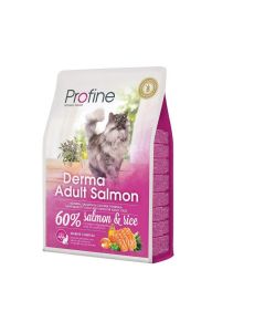 Profine Derma Adult Crocchette Gatto al Salmone 10 kg