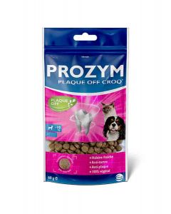 Prozym Plaque Off Croq chat et petit chien 60 grs - La compagnie des animaux
