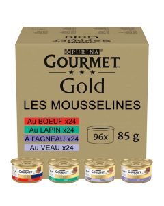 Purina Gourmet Gold Le Mousselines Gatto 96 x 85 g