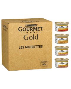 Purina Gourmet Gold Gatto Les Noisettes 96 x 85 g