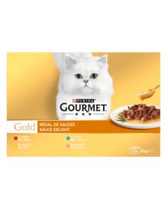 Purina Gourmet Gold Régal de Sauces Gatto 12 x 85 g