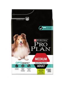 Purina Pro Plan Dog Medium Adult Sensitive Digestion Agneau OPTIDIGEST 14 kg- La Compagnie des Animaux