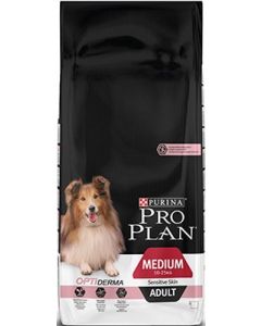 Purina Pro Plan Dog Medium Adult Sensitive Skin Salmone OPTIDERMA 7 kg