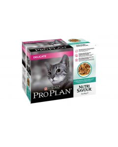 Purina Proplan Cat Nutrisavour Delicate Pesce 10 bustine 85 g